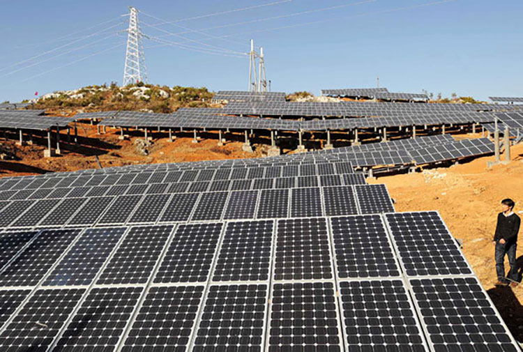 Photovoltaic power generation توليد الطاقة الضوئية