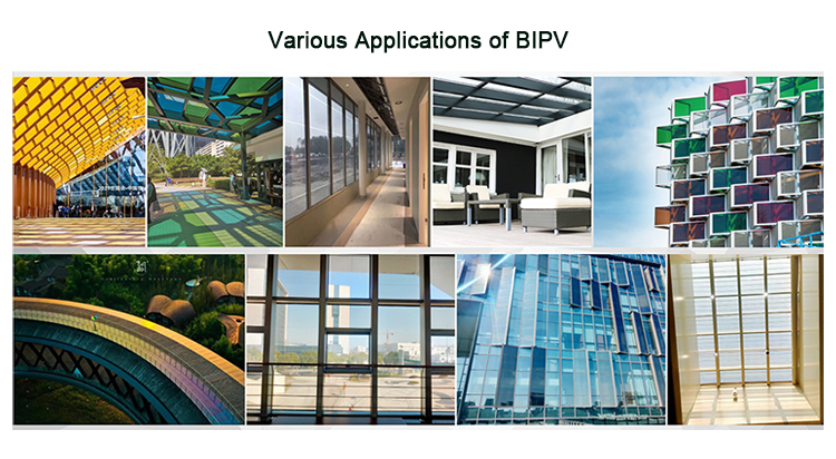 3 - There are different types of BIPV 3 - هناك أنواع مختلفة من BIPV