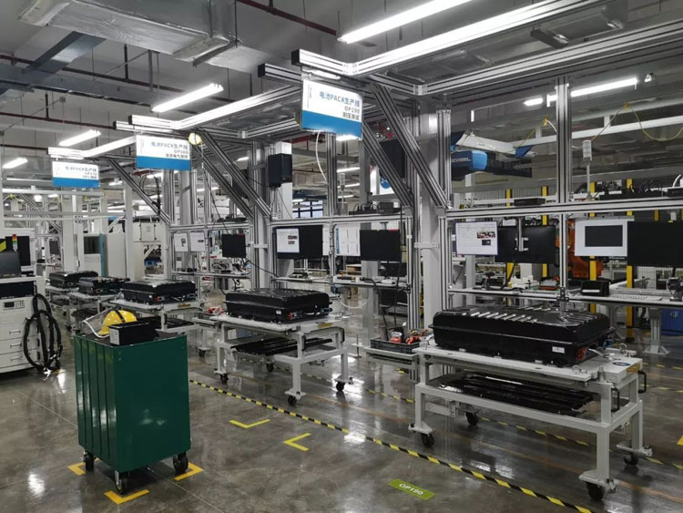 Lithium -ion battery pack Pack factory مصنع حزمة بطارية ليثيوم أيون