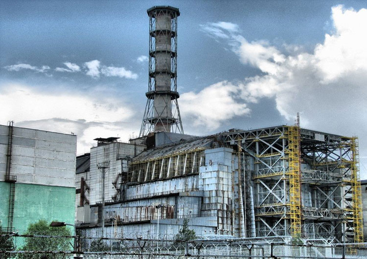 Chernobyl nuclear power plant محطة تشيرنوبيل للطاقة النووية