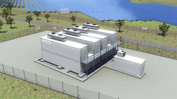 Liquid flow battery بطارية التدفق السائل