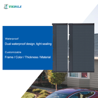 الشركة المصنعة للأسقف الشمسية نظام بلاط السقف الزجاجي الشمسي CdTe