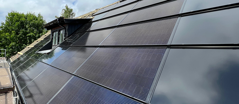 بلاط السقف الشمسي