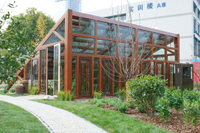 غرفة التشمس الزجاجية الشمسية -1