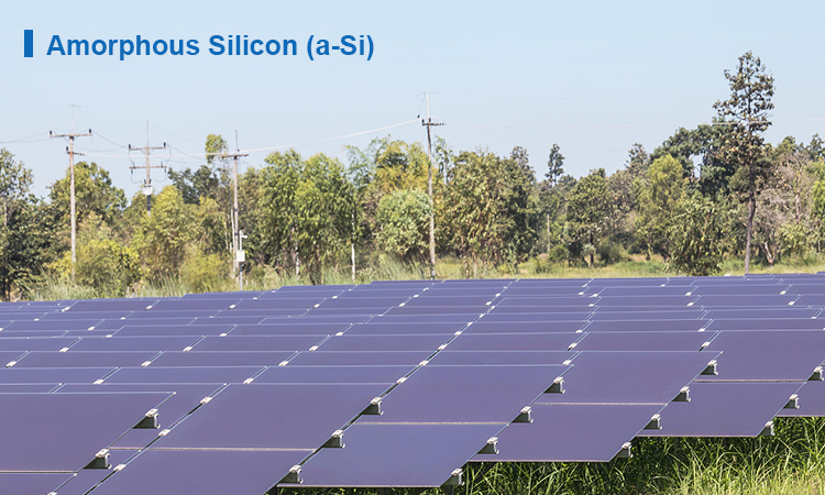 5 - السيليكون غير المتبلور (a-Si)