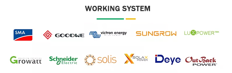 8 - نظام عمل بطارية ليثيوم بقدرة 15 كيلو وات ساعة