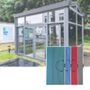 أنظمة BIPV Sunroom غرفة الشمس الزجاجية الشمسية الكهروضوئية القابلة للتخصيص