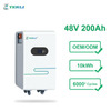 خارج الشبكة تخزين الطاقة الشمسية OEM 51.2Volt 200ah 10kw بطارية ليثيوم