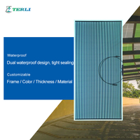 BIPV Carport Solutions تظليل / مرآب زجاجي شمسي قابل للتخصيص من CdTe