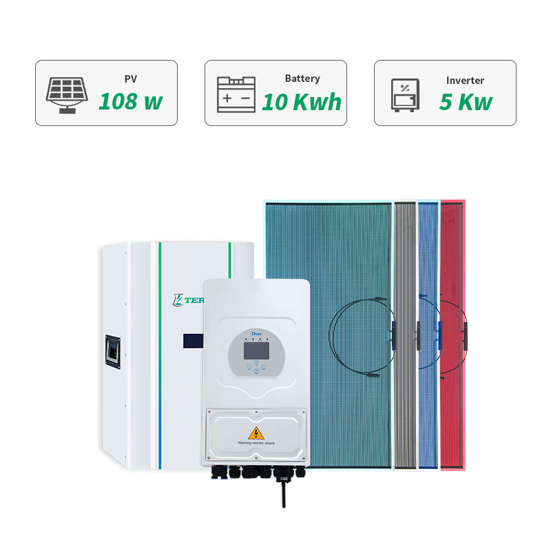 الشركة المصنعة للأسقف الشمسية نظام بلاط السقف الزجاجي الشمسي CdTe