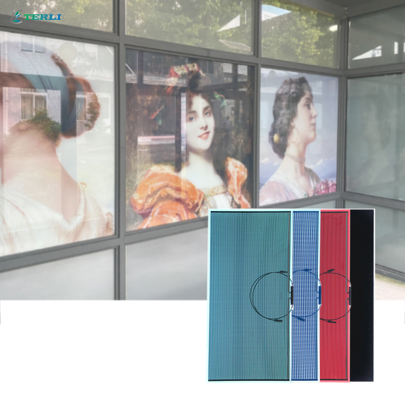 الكادميوم تيلورايد (CdTe) نظام الزجاج الشمسي الكهروضوئي ذو الأغشية الرقيقة من الزجاج الشمسي