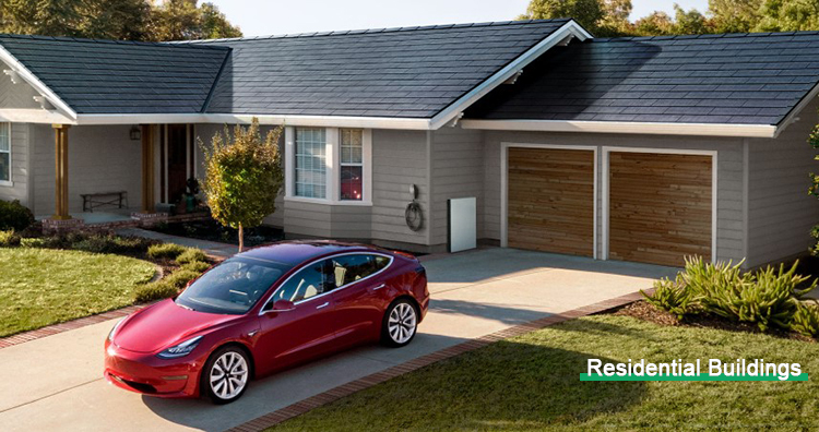 4- BIPV للمباني السكنية