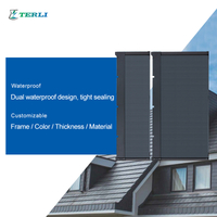 حلول بلاط الأسطح الشمسية المدمجة في البناء من الخلايا الكهروضوئية BIPV