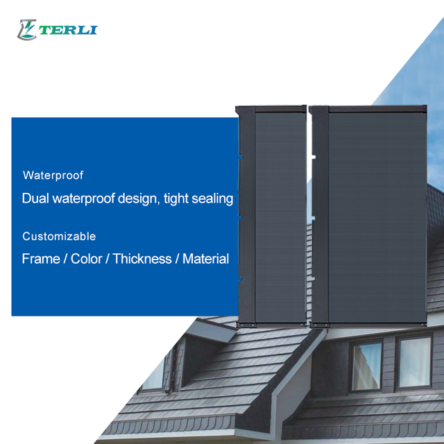 حلول بلاط الأسطح الشمسية المدمجة في البناء من الخلايا الكهروضوئية BIPV