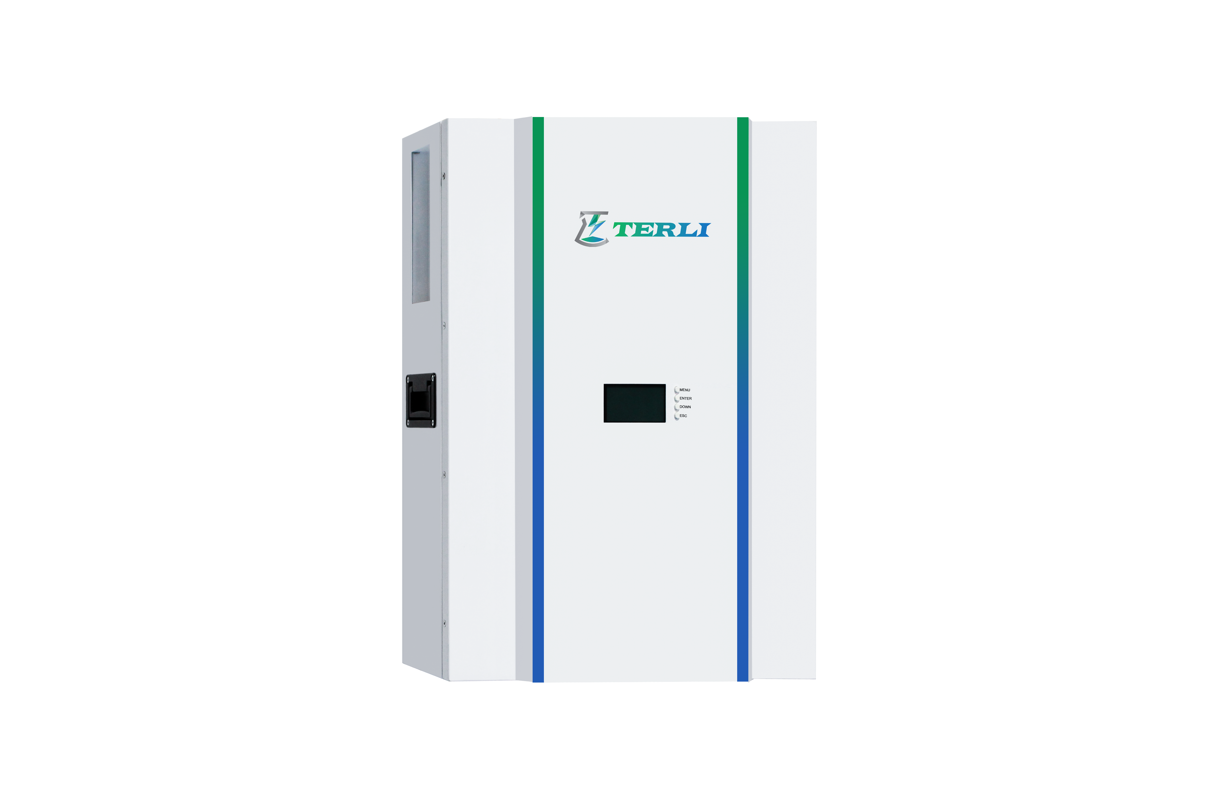 بطارية ليثيوم أيون Terli Lifepo4 بقدرة 5 كيلو وات مثبتة على الحائط بقدرة 51.2 فولت