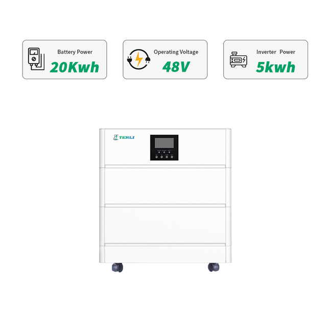 48V 20kw الكل في واحد بطاريات الليثيوم التثبيت السريع