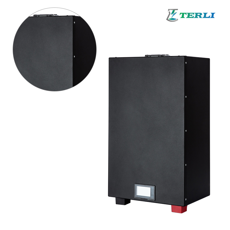 بطارية ليثيوم حديدية ذات دورة حياة طويلة 48 فولت للطاقة الشمسية