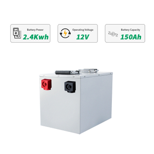 Lifepo4 12v 150ah Rv نظام السفر بالطاقة الشمسية للمقطورة ذات الدورة العميقة