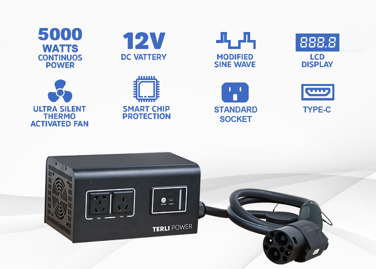 محول طاقة السيارة