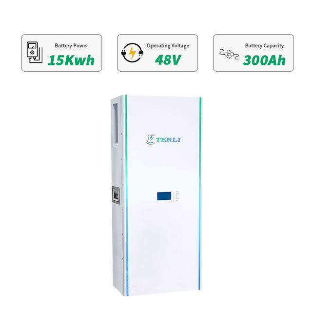  جدار طاقة بطارية ليثيوم 48 فولت 300 أمبير 15 كيلو وات مخصص