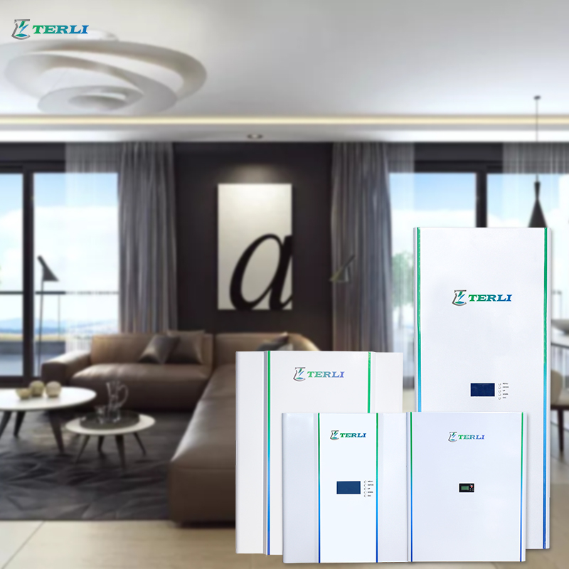 نظام الطاقة الشمسية المثبت على الحائط المنزلي 48 فولت 200 أمبير