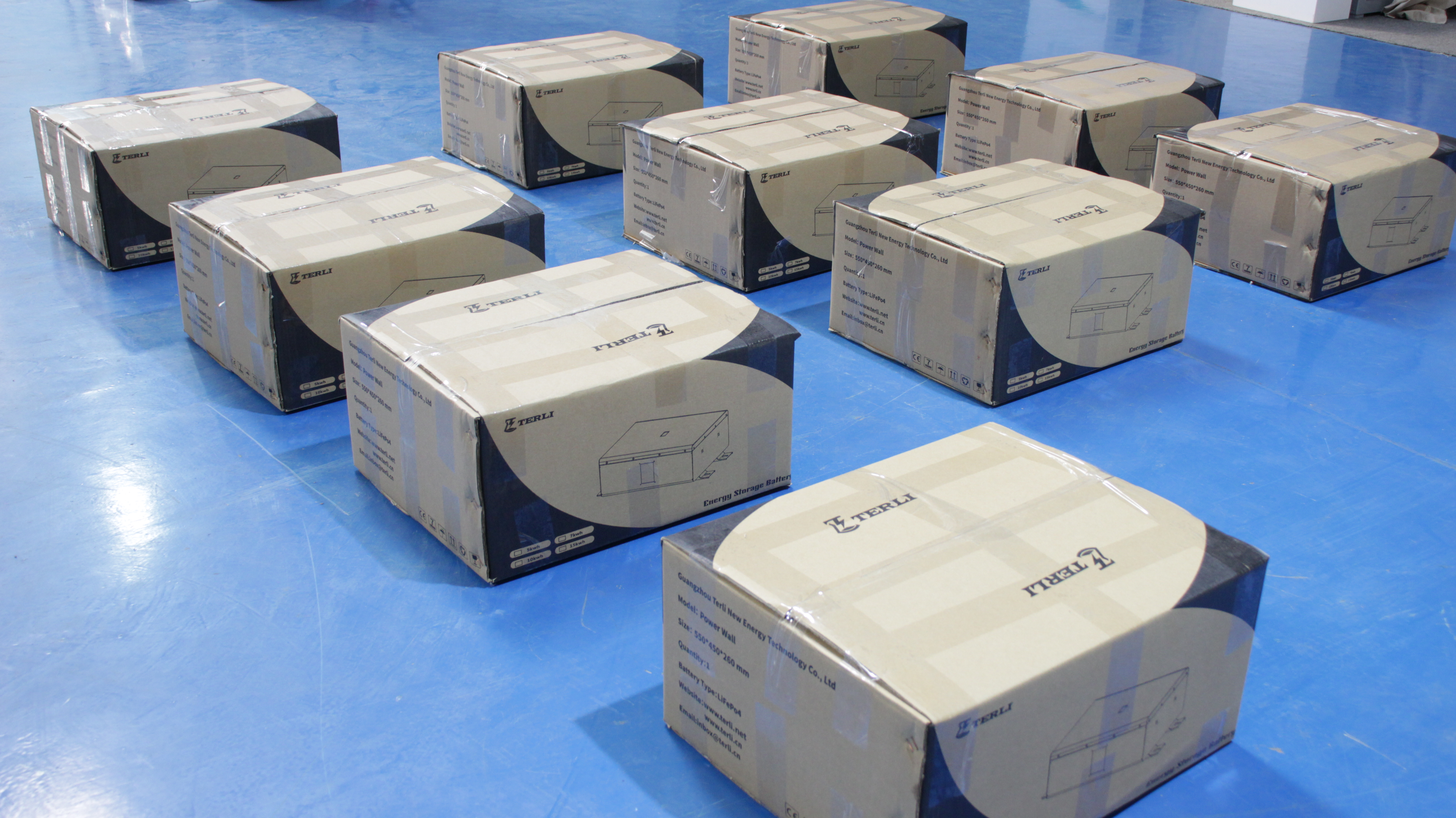 بطارية ليثيوم Powerwall 48V 100ah مثبتة على الحائط مع بلوتوث 