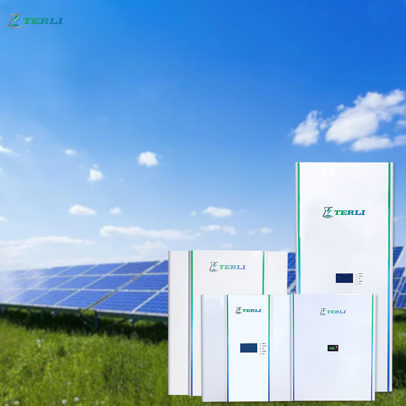 نظام الطاقة الشمسية المثبت على الحائط المنزلي 48 فولت 200 أمبير