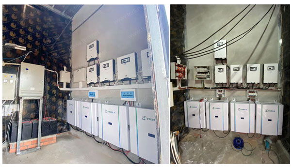  Powerwall بقدرة 40 كيلووات في الساعة في كمبوديا 